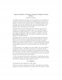 Graphics & Visualization Chapter 5s Note Angel And Shreiner Interactive Computer Graphics Seventh Edition Solutions Eclipses Both