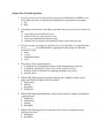 Counseling Chapter 9 Nine Test Bank Questions Assessment And Research And Program Evaluation Are