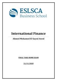 International Finance