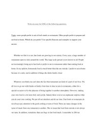 Write An Essay For One Of The Following Questions.