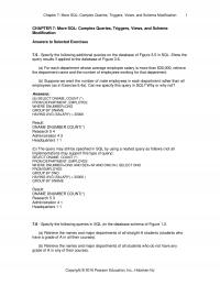 Database Storage & Design Chapter 7 Homework More Sql Complex Queries Triggers Views And Schema Modification More