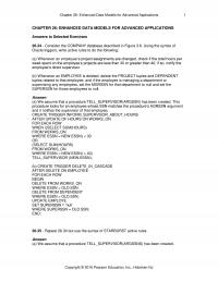 Database Storage & Design Chapter 26 Homework Enhanced Data Models For Advanced Applications Enhanced Data Models For