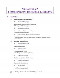 Journalism Chapter 2 From Marconi to Mobile Listening