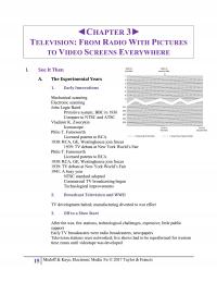 Journalism Chapter 3 Television From Radio with Pictures