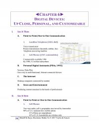 Journalism Chapter 6 Digital Devices: Up Close, Personal, and Customizable