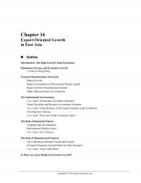 International Business Chapter 16 Exportoriented Growth East Asia Outline Introduction The Highgrowth Asian Economies Population