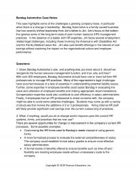 Human Resources Appendix B 1 Bandag Automotive Case Notes This Case Highlights Some The Challenges Growing Company