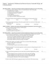 Mechanical Engineering Chapter 1 Introduction Mechanical And Electrical Systems Sustainable Design And Evaluating Options Multiple