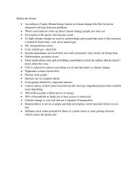 Before The Floods Notes