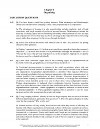 Industrial Engineering Chapter 6 Organizing Discussion Questions You Have Begun Small But Growing Business What