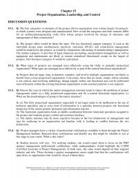 Industrial Engineering Chapter 15&nbsp;Project Organization, Leadership, and Control