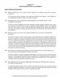 Industrial Engineering Chapter 17 Achieving Effectiveness Engineer Discussion Questions How Should Fayols Advice Future Engineers