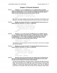 Object-Oriented Software Design Chapter 13 Java Software Solutions Global Edition Exercise Solutions Exercise Solutions Suppose Current