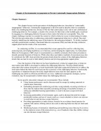 Special Education Chapter 4 Environmental Arrangement Prevent Contextually Inappropriate Behavior Summary This Focuses