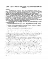 Special Education Chapter 9 Effective Practices For Teaching Academic Skills Students With Autism Spectrum Disorders