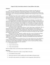 Special Education Chapter 10 Playfocused Interventions For Young Children With Autism Summary Play Important Early