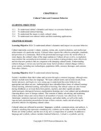 Marketing Chapter 11 Cultural Values And Consumer Behavior Learning Objectives Understand Cultures Dynamics And