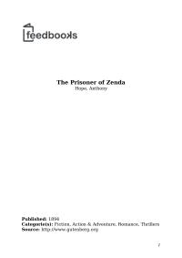 The Prisoner of Zenda