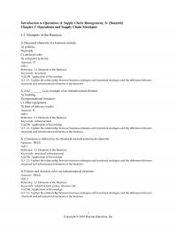 Management Chapter 2 Introduction Operations Amp Supply Chain Management Bozarth Operations And Supply Chain