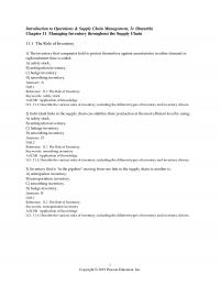 Management Chapter 11 Introduction Operations Amp Supply Chain Management Bozarth Managing Inventory Throughout The