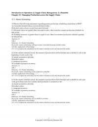 Management Chapter 12 Introduction Operations Amp Supply Chain Management Bozarth Managing Production Across The