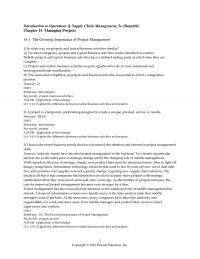 Management Chapter 14 Introduction Operations Amp Supply Chain Management Bozarth Managing Projects The Growing