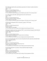 Management Chapter 14 Gantt Chart Explicitly Shows Precedence Requirements For Projects Constituent Activities Answer False