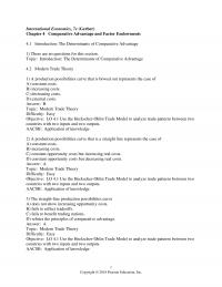 International Business Chapter 4 International Economics Gerber Comparative Advantage And Factor Endowments Introduction The Determinants