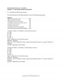 International Business Chapter 9 International Economics Gerber Trade And The Balance Payments Introduction The Current