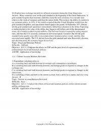 International Business Chapter 11 Explain How Exchange Rate Policies Affected Economies During The Great Depression Answer