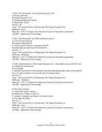 International Business Chapter 14 The Four Freedoms Are Important Goal The Treaty Rome Single European Act