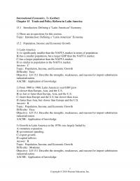 International Business Chapter 15 International Economics Gerber Trade And Policy Reform Latin America Introduction Defining