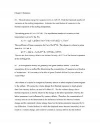Chemical Engineering Chapter 8 The activation energy for vacancies in Cu is 1.28 eV