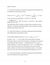 Chemical Engineering Chapter 15 under what circumstances is it permissible to approximate the BE