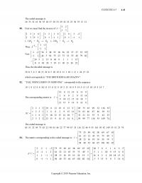 Management Chapter 4 Homework Exercise The Coded Message First Must Find The Inverse Thus Now Thus