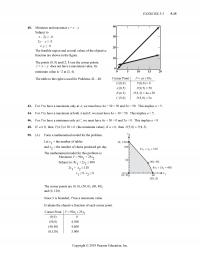 Management Chapter 5 Homework Exercise Minimize And Maximize Subject The Feasible Region And Several Values The