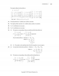 Management Chapter 6 Homework Exercise The Simplex Tableau For This Problem Thus Min The Dual Problem