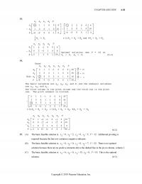 Management Chapter 6 Homework Review The Basic Feasible Solution Additional Pivoting Required Because The Last