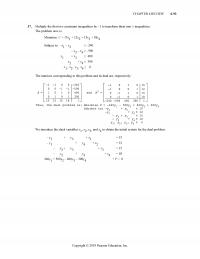 Management Chapter 6 Homework Review Multiply The First Two Constraint Inequalities Transform Them Into Inequalities