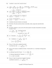 Management Chapter 7 Homework Logic Sets And Counting Combination The Order Selection Not Important Permutation
