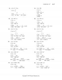 Management Chapter 10 Homework Exercise Xln Xln Copyright Pearson Education Inc Additional Derivative Topics Ppf