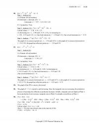 Management Chapter 11 Homework Exercise Step Analyze Domain All Real Numbers Intercepts Yintercept Xintercepts Asymptotes None