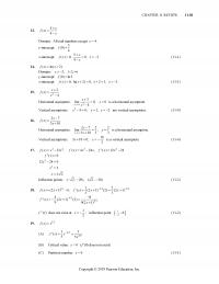 Management Chapter 11 Homework Review Domain All Real Numbers Except Yintercept Xxintercept Domain Yintercept Xintercept