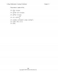 Management Chapter 13 College Mathematics Learning Worksheets The Producers Surplus Will Xps Copyright Pearson