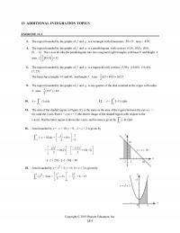 Management Chapter 13 Homework Additional Integration Topics Exercise The Region Bounded The Graphs And Rectangle With