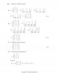 Management Chapter 15 Homework Markov Chains Standard Form For The Given Matrix Will Determine The