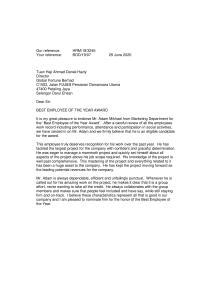 Business Letter Our