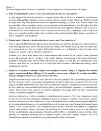Strategic Management Tutorial 3 Answers