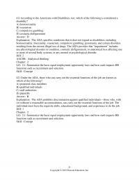Human Resources Dessler Chapter&nbsp;2 According The Americans With Disabilities Act Which The Following Considered Disability Homosexuality
