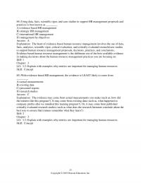 Human Resources Dessler Chapter&nbsp;3 Using Data Facts Scientific Rigor And Case Studies Support Management Proposals And